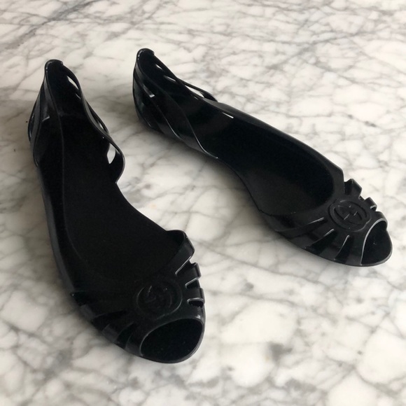 Gucci Shoes - Gucci Jelly Flats